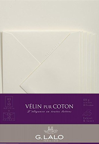 G. LALO Vélin Pur Coton Writing Pad (A4) – Phidon Pens